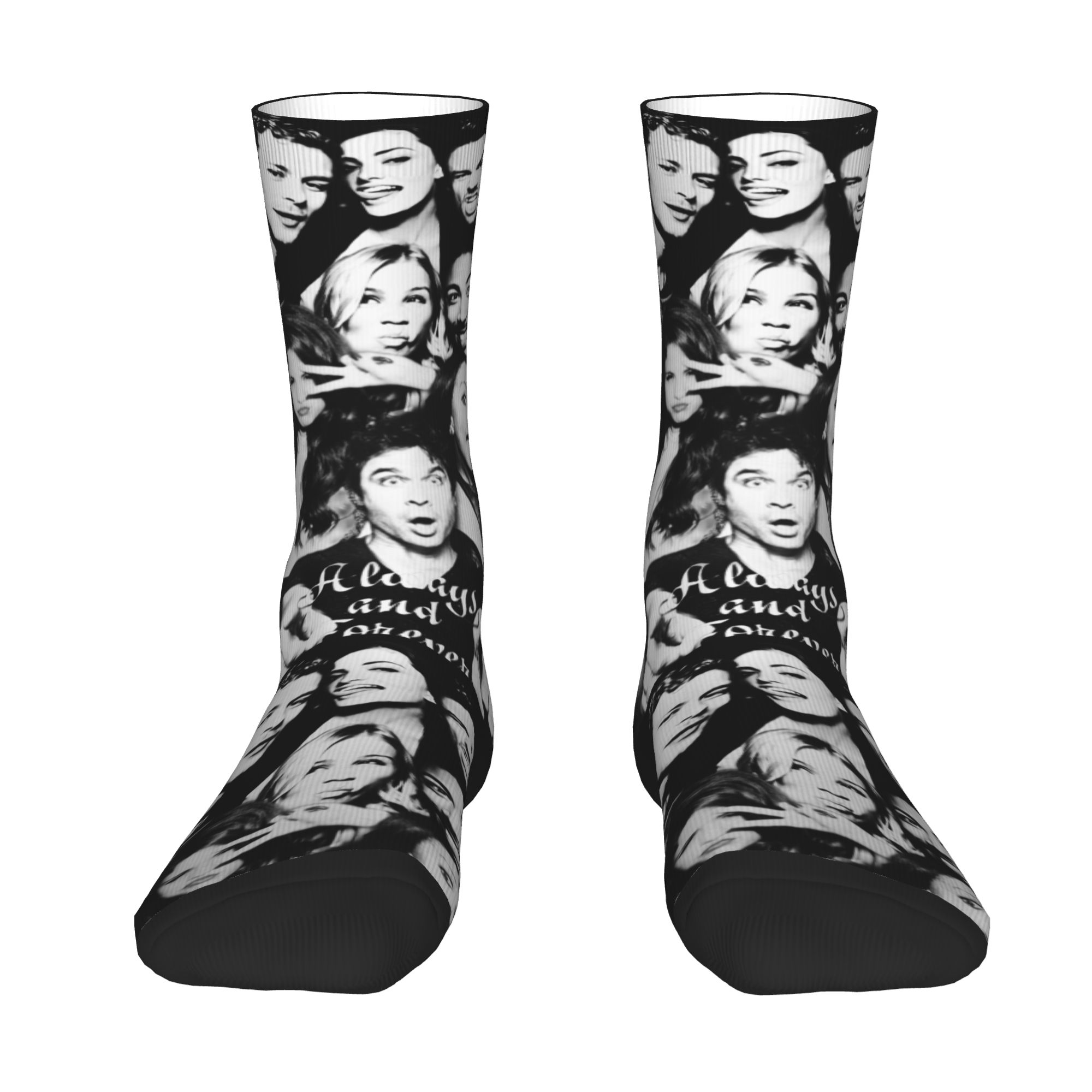 Dress Sock Men - Custom The Vampire Diaries Dress Socks