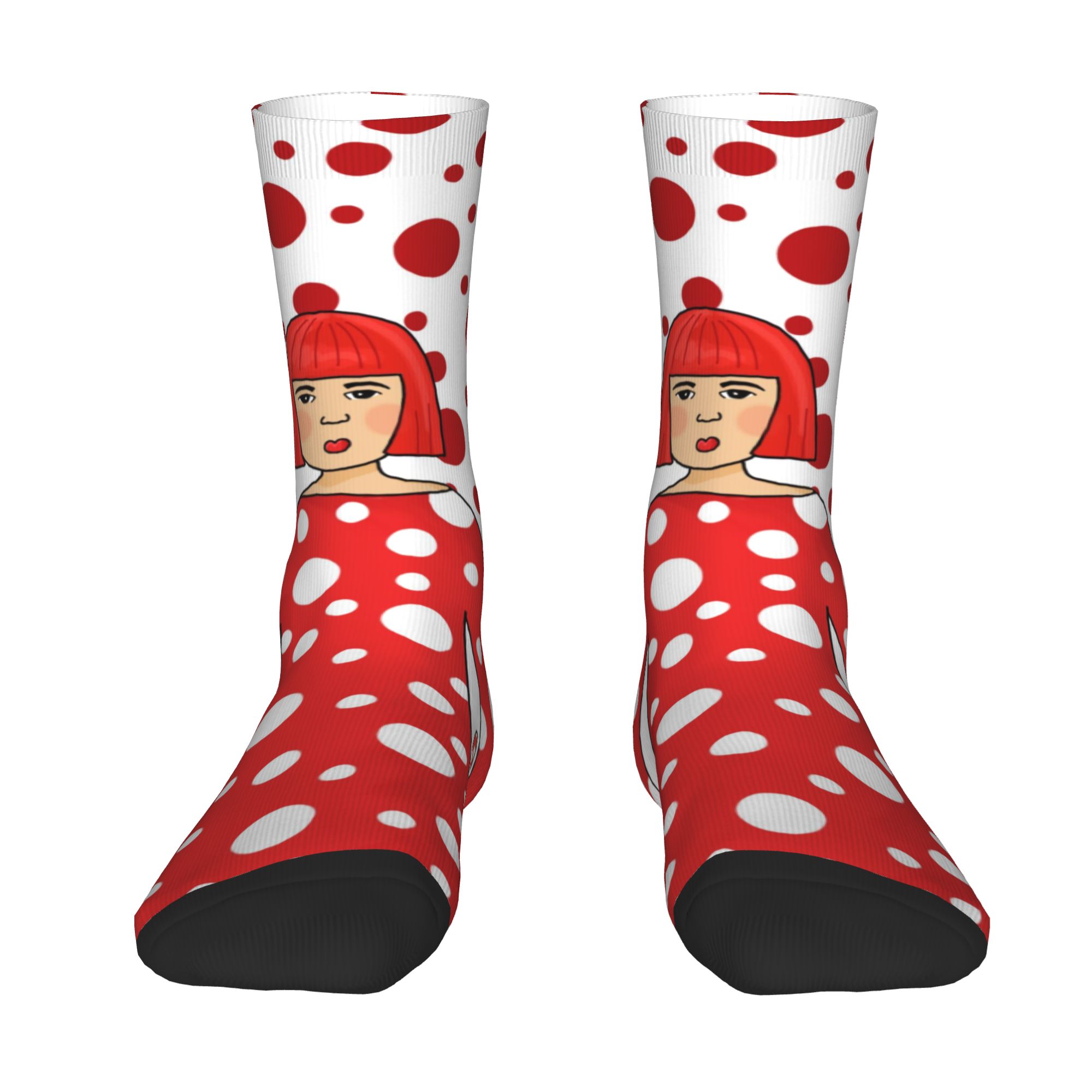 Custom Yayoi Kusama Heren Dame - Dress Sock Men recensie en prijs