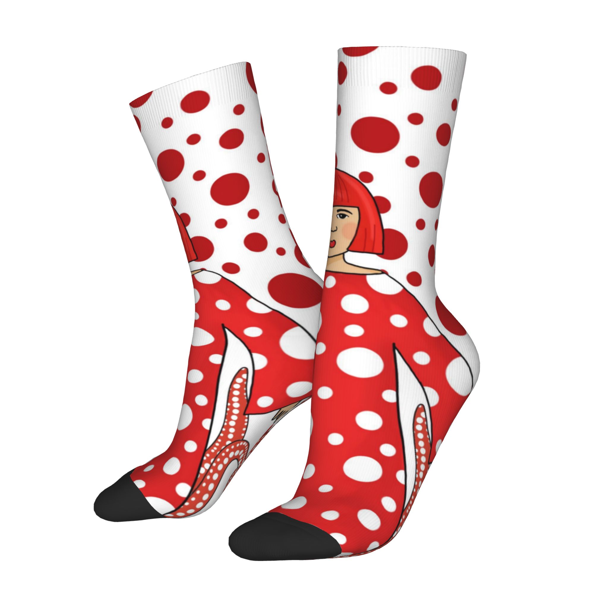 Custom Yayoi Kusama Heren Dame - Dress Sock Men recensie en prijs