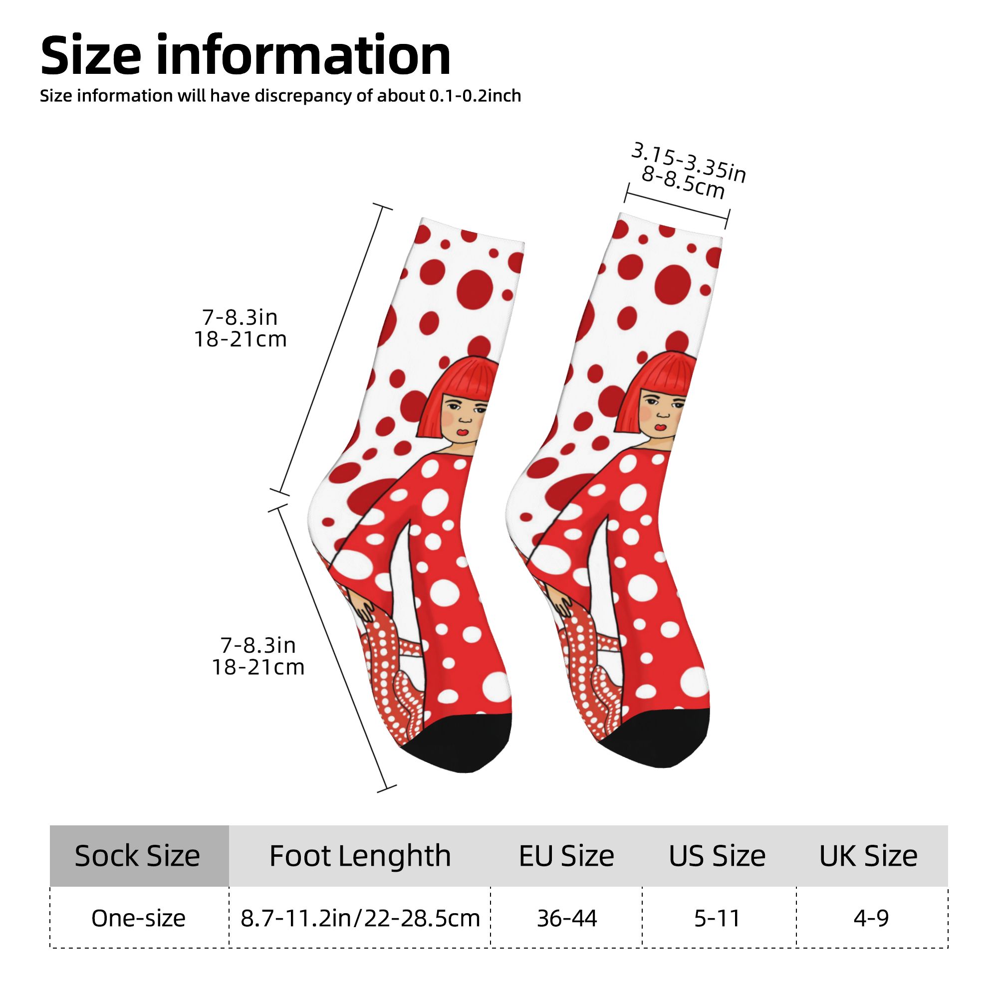Custom Yayoi Kusama Heren Dame - Dress Sock Men recensie en prijs