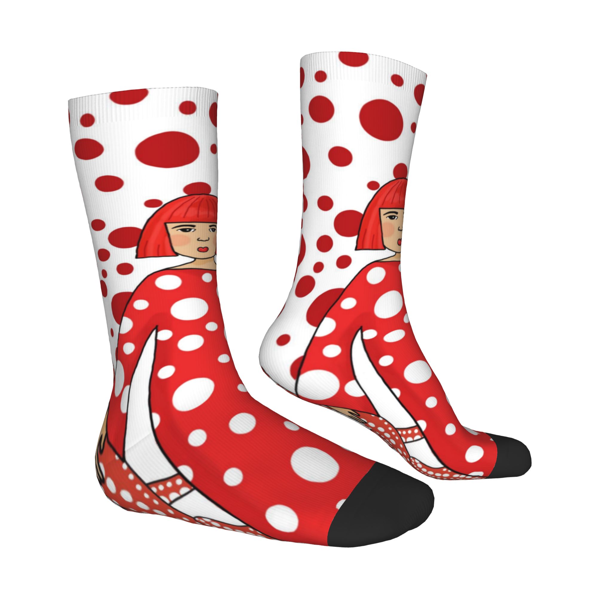 Custom Yayoi Kusama Heren Dame - Dress Sock Men recensie en prijs