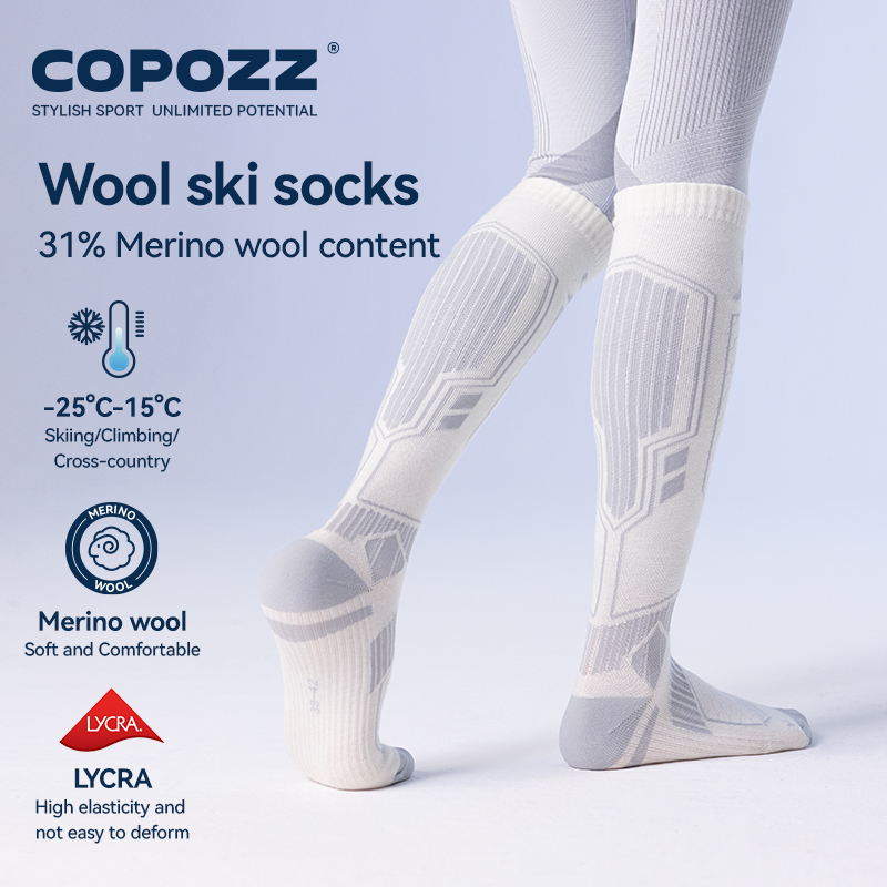 COPOZZ Nieuwe Winter Skisokken - Thermal Sock Winter recensie en prijs