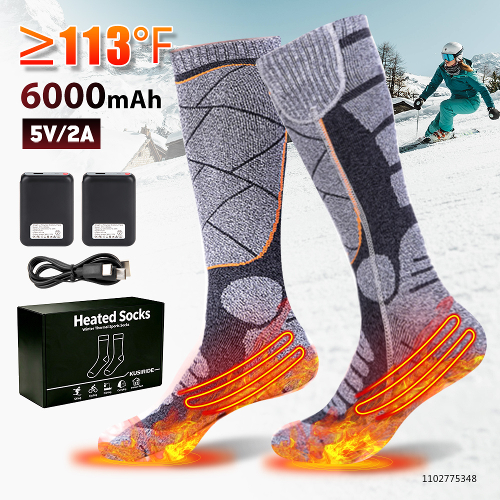Nieuwe Verwarmde Sokken Oplaad - Thermal Sock Winter recensie en prijs